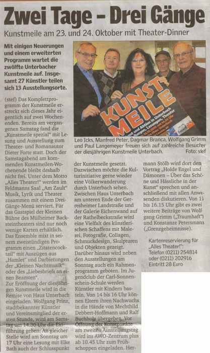 Zwei Tage - Drei Gänge